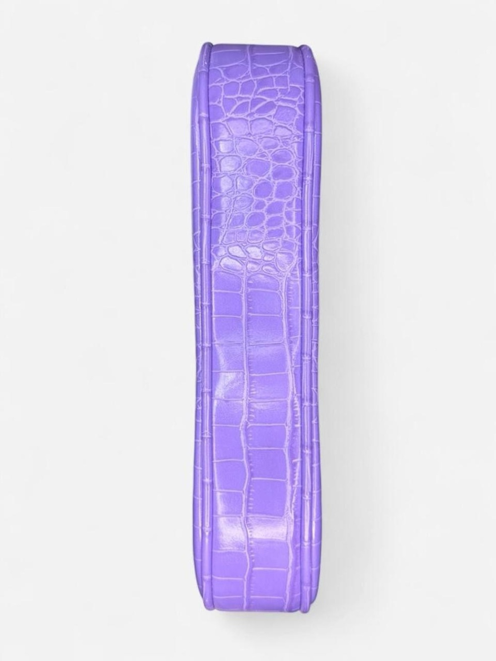 JW PEI Purple Croc-Embossed Shoulder Bag - Picture 3 of 8